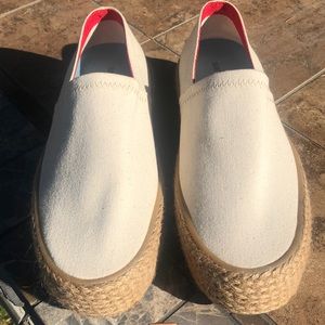 Seavees platform canvas espadrilles